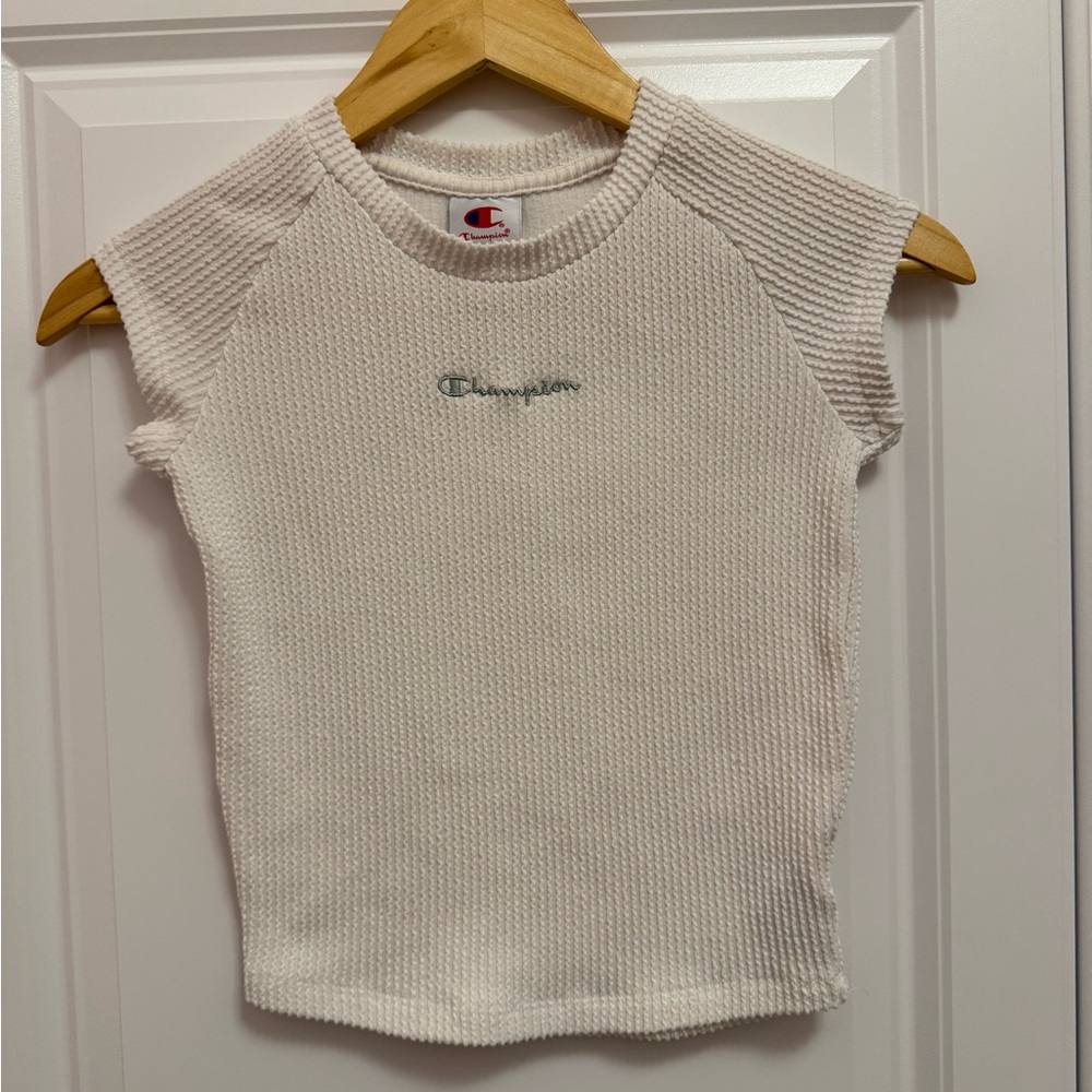 🎀 Champion Girls Textured Baby Tee